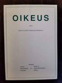 Oikeus 2/1998. Teemana seksuaalinen itsemäärämisoikeus