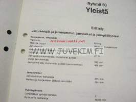Volvo Huoltokäsikirja Korjaus ja huolto Osa 5 Jarrut 343 -korjaamokirjasarjan osa