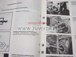 Volvo Huoltokäsikirja Korjaus ja huolto Osa 4 Vetopyörästö ja takapyörien laakerointi 340 MT 1979-19.. -korjaamokirjasarjan osa
