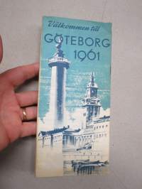 Välkommen till Göteborg 1961 -matkailuesite
