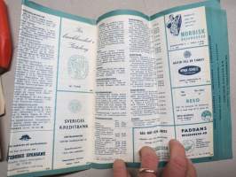 Välkommen till Göteborg 1961 -matkailuesite