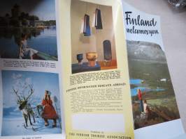 Finland welcomes you -matkailuesite, mukana myös design-kuva