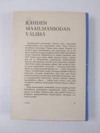 Kahden maailmansodan välissä : muistelmia 20- ja 30-luvuilta