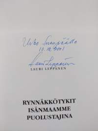 Rynnäkkötykit isänmaamme puolustajina : 1 RynTykK:n vaiheita jatkosodassa (signeerattu, tekijän omiste)