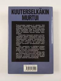 Kuuterselkäkin murtui