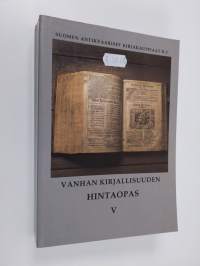 Vanhan kirjallisuuden hintaopas 5