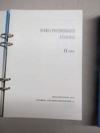 Suomen postimerkkien käsikirja I-VI, ilmestynyt vv. 1967-72, kansioversio