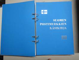 Suomen postimerkkien käsikirja I-VI, ilmestynyt vv. 1967-72, kansioversio