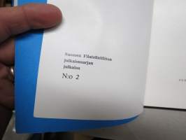 Suomen postimerkkien käsikirja I-VI, ilmestynyt vv. 1967-72, kansioversio