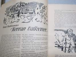 Joulurauha 1942, Arvi A. Karisto joululehti, Ester Ståhlberg, Toini Ojanperä, Jussi Kukkonen, Helmi Krohn,  Kaisa Meri, Piirteitä amerikansuomalaisten joulunvietosta