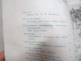 Maailman Joulu 1944 - Arvi A. Karisto Oy joululehti, kirjoituksia ja kuvituksia mm. Laura Soinne, Antero Kajanto, Martta Haatanen, Japanilaista taidetta