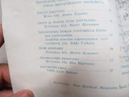 Maailman Joulu 1944 - Arvi A. Karisto Oy joululehti, kirjoituksia ja kuvituksia mm. Laura Soinne, Antero Kajanto, Martta Haatanen, Japanilaista taidetta