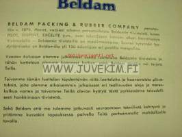 Beldam tiivisteet -tuoteluettelo