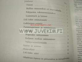 SAL LOG Jungner SAL-24 laivaloki -käyttöohjekirja 