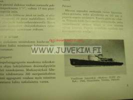 SAL LOG Jungner SAL-24 laivaloki -käyttöohjekirja 