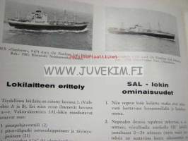 SAL LOG Jungner SAL-24 laivaloki -käyttöohjekirja 