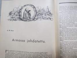 Herättäjän Talvikynttilät 1941 - Heränneen kansan joululehti, Elias Simojoki - Joulukirkossa Mantsinsaarella, K.R. Kares, J.K. Kuoppala, Jaakko Lammi, J. Sinnemäki