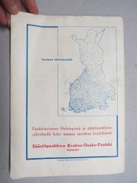 Säästäjän Joulu 1933 -joulunumero, Kansikuvitus Doris Lindh, Heikki Asunta, Thomas alva Edison, Dagapajun vaurastuminen, Tulipalo Nukkelassa, Nille Mesiläinen, ym.