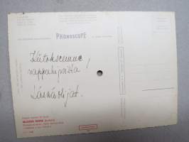 Phonoscope &quot;Quien sera&quot; -äänilevypostikortti 45 rpm postcard record