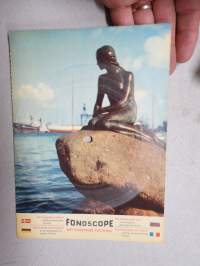 Fonoscope &quot;Nel Blu Dipinto Di Blu&quot; -äänilevypostikortti 45 rpm postcard record