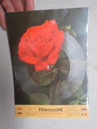 Fonoscope &quot;Sweet and Gentle&quot; -äänilevypostikortti 45 rpm postcard record