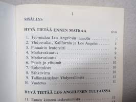 Finnair matkaopas 35 - Los Angeles -airline guide book