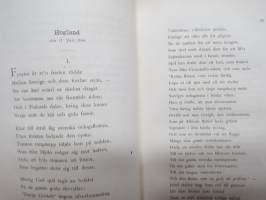 Samlade skrifter av Oskar Fredrik I-II ...åt kadetten 2a allm. klassen Alfthan ??, allekirjoitus General Major Frith. Neovius, 14 Juni 1879 -palkintokirjat