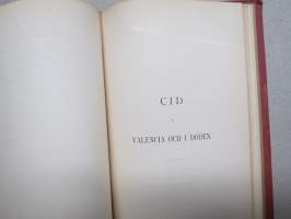 Samlade skrifter av Oskar Fredrik I-II ...åt kadetten 2a allm. klassen Alfthan ??, allekirjoitus General Major Frith. Neovius, 14 Juni 1879 -palkintokirjat