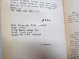Eesti Kirjameeste Seltsi Aastaraamat 1881 -Eestin Kirjallisuuden Seuran vuosikirja