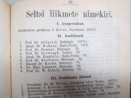 Eesti Kirjameeste Seltsi Aastaraamat 1881 -Eestin Kirjallisuuden Seuran vuosikirja