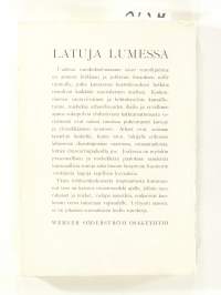 Latuja lumessa