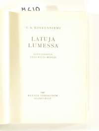 Latuja lumessa