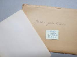 Piirteitä Jouhkolan Hovin historiasta - esitelmä, pitänyt Eino Sormunen, 29.9.1917 maamiesjuhlassa, Jouhkola - kartano, Tohmajärvi