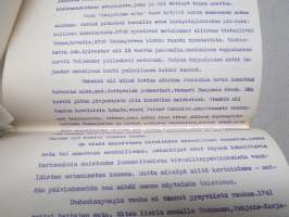 Piirteitä Jouhkolan Hovin historiasta - esitelmä, pitänyt Eino Sormunen, 29.9.1917 maamiesjuhlassa, Jouhkola - kartano, Tohmajärvi