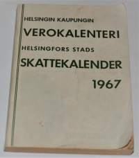 Helsingin kaupungin verokalenteri 1967