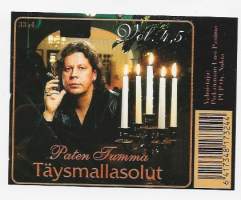 Paten Tumma Täysmallas Olut   - olutetiketti