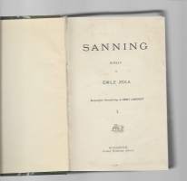 Sanning : romanKirjaZola, Émile ; Lundquist, ErnstBonnier 1903.