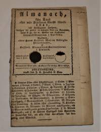 Almanach för året 1841 efter wår Frälsares Christi födelse 1841