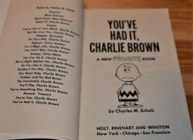 You&#039;ve Had It, Charlie Brown