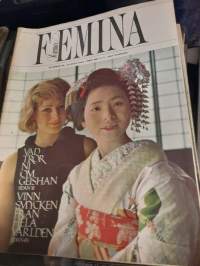 Femina 29/1964 19 juli vad tror ni om Geishan, vinn smycken från hela världen
