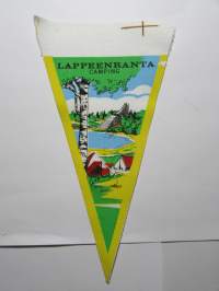 Lappeenranta -Camping -matkailuviiri, pikkukoko / souvenier pennant