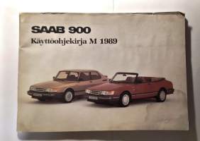 Saab 900 Käyttöohjekirja M 1989