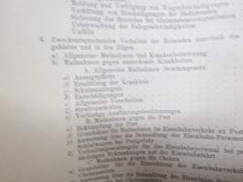 Otto Brähmer´s Eisenbahnhygienie (Zweite Auflage) - Neu bearbeitet von Ernst Schwechten