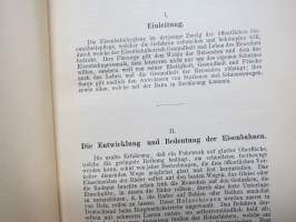 Otto Brähmer´s Eisenbahnhygienie (Zweite Auflage) - Neu bearbeitet von Ernst Schwechten