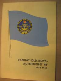 Vanhat-Old-Boys-automiehet ry 1938-1968