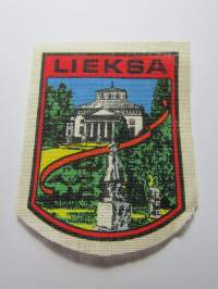 Lieksa -kangasmerkki, matkailumerkki, leikkaamaton