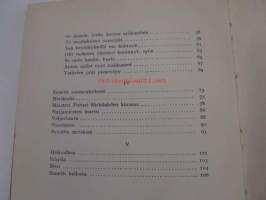 Hiilivalkea ynnä muita runoja