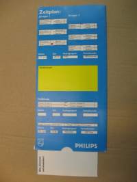 Uefa -88 - Das programm der Fußball- Europameisterschaft ´88 mit Philips