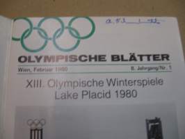 XIII Olympic Games Lake Placid 1980 - The Olympic team of Austria