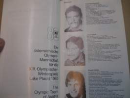 XIII Olympic Games Lake Placid 1980 - The Olympic team of Austria